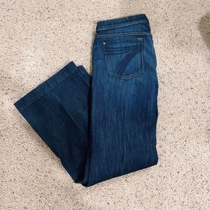 7 For All Mankind Dojo Dark Wash Flare Jeans